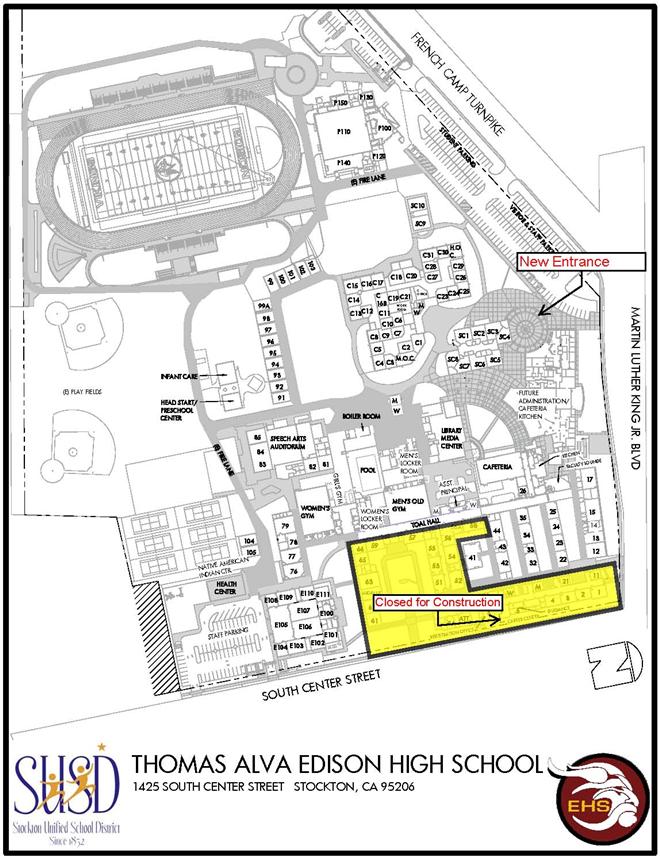 Edison Site Map 